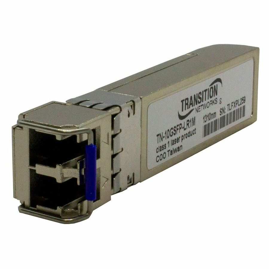 Lantronix TN-10GSFP-LR1T 10GBase-LR/LW SFP+ transceiver with LC connector