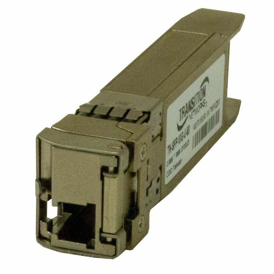 Lantronix TN-SFP-10G-U-80 10GBase-BX SFP+ transceiver with LC connector