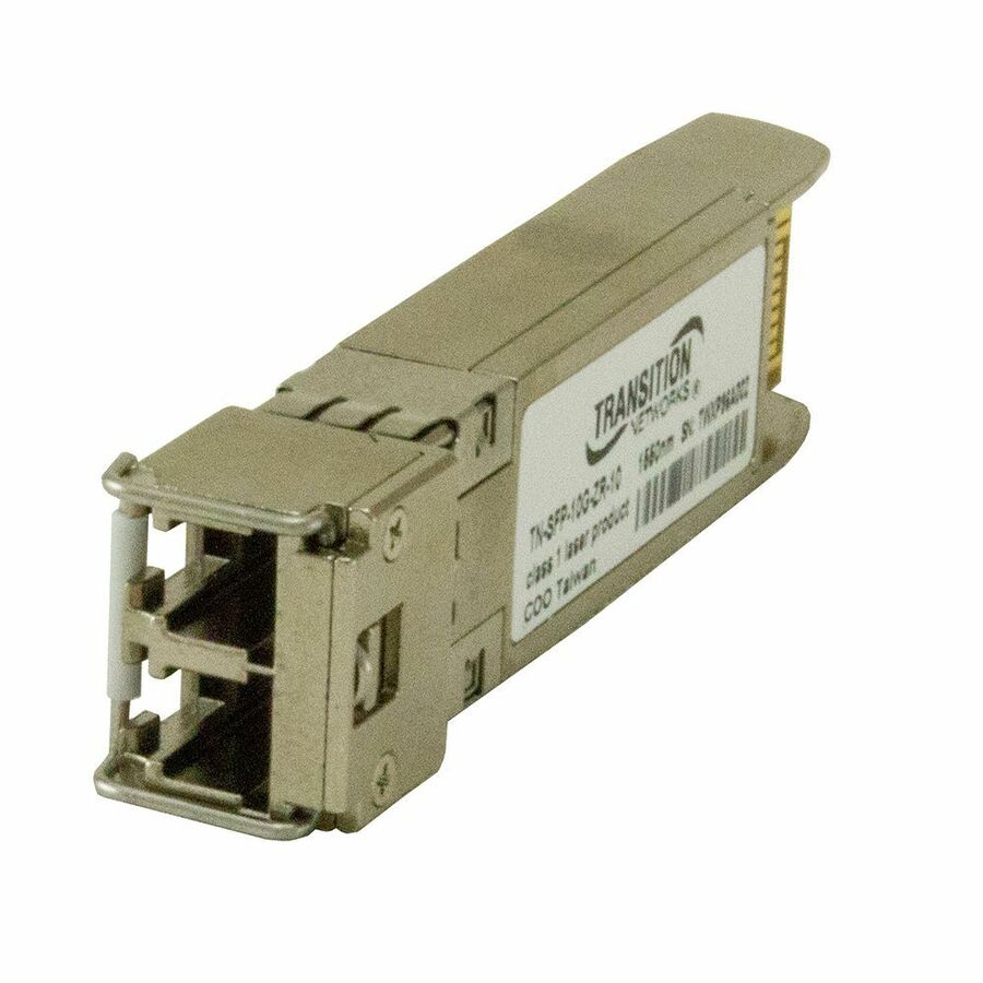 Lantronix TN-SFP-10G-ZR-10 10GBase-ZR SFP+ transceiver with LC connector