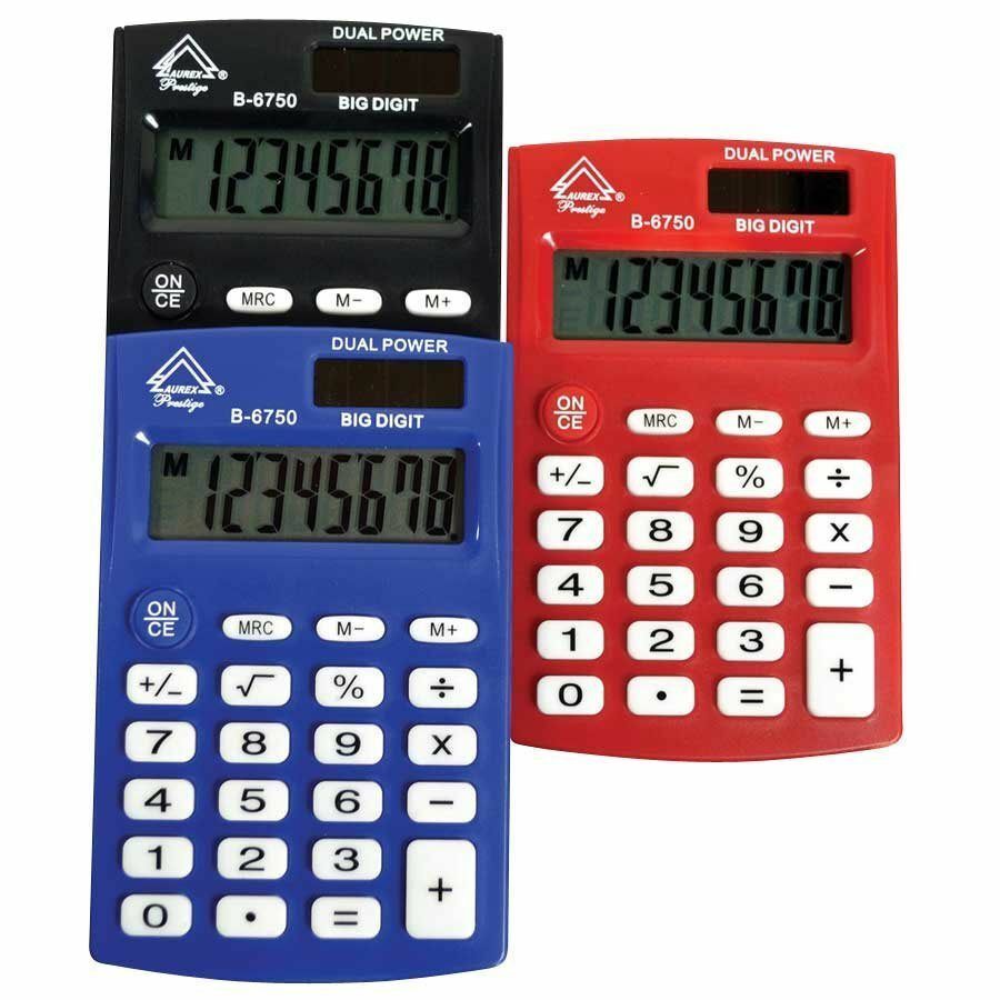 Calculatrice de poche B-6750 - Aurex