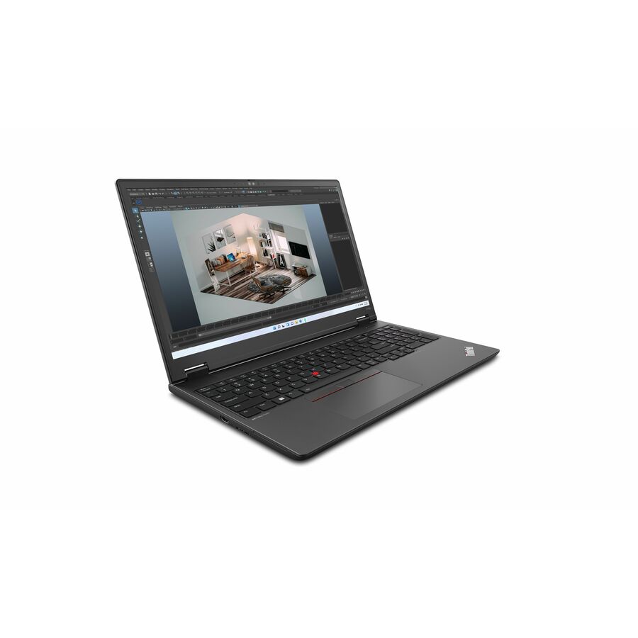 Lenovo ThinkPad P16v mobile workstation with 16-inch display, Ryzen 5 Pro 7640HS, 16 GB memory, and 512 GB SSD