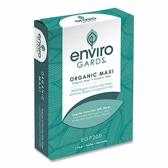 Enviro Gards Organic Pads, w/Wings Vended