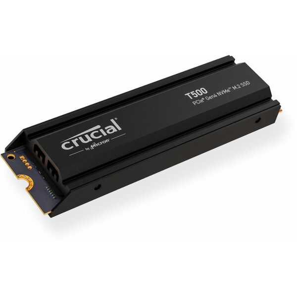 Crucial T500 2TB M.2 PCIe 4.0 NVMe with Heatsink SSD