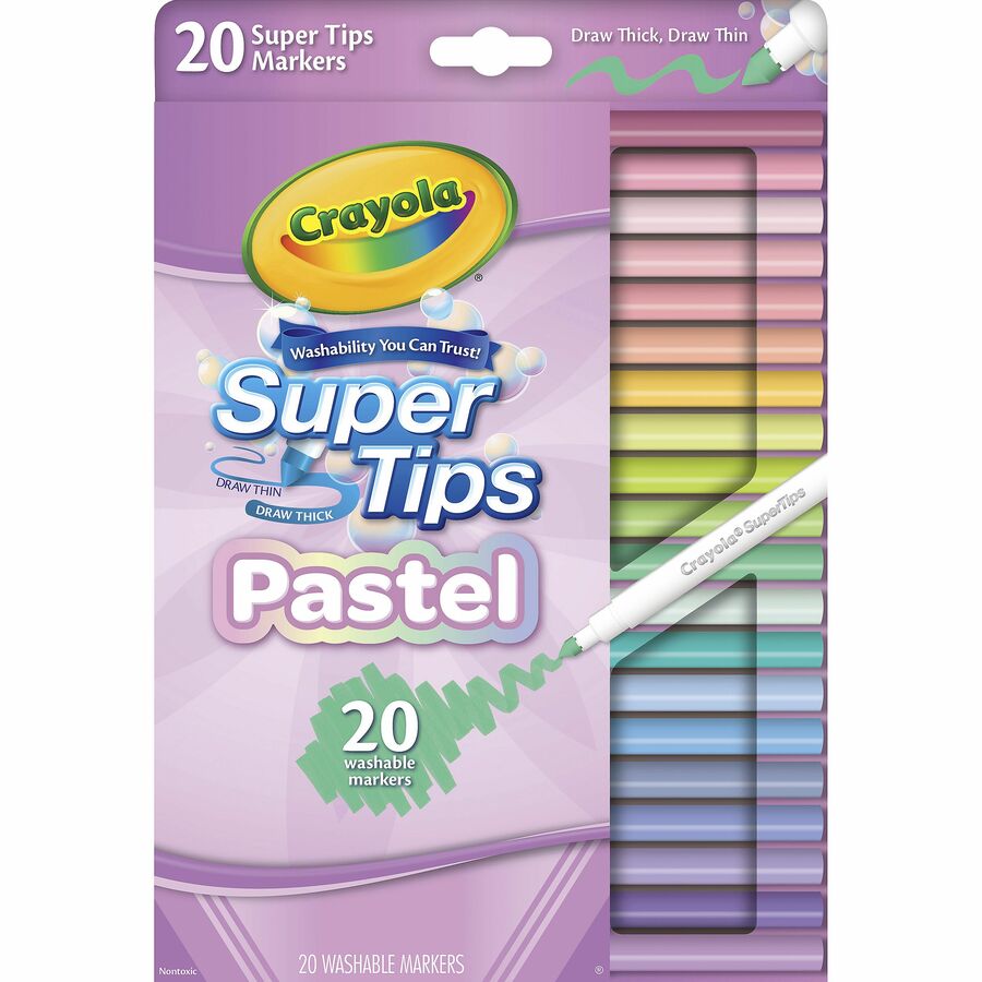 Crayola SuperTips Washable Markers - Zerbee