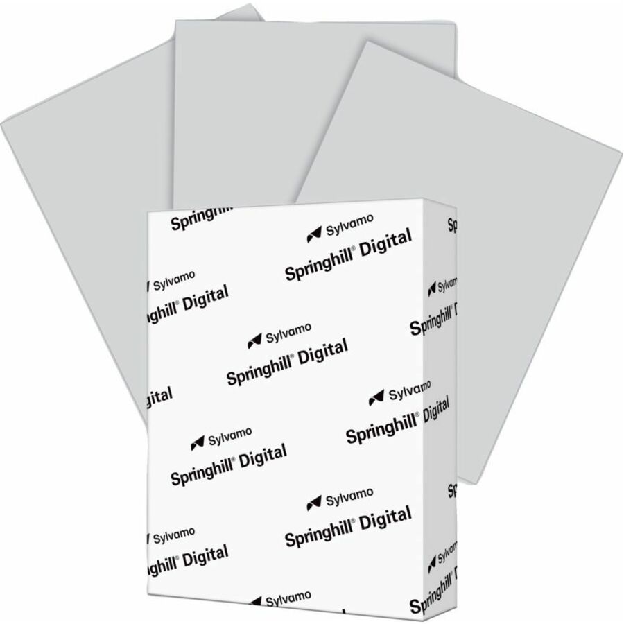 Springhill Vellum Bristol Cover Grey 250 sheets/pkg