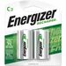 ENERGIZER C 2500mAh NiMH Rechargeable Battery 2 Pack (NH35BP2)