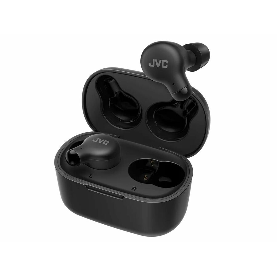 JVC HA-A18T-B True Wireless Memory Foam Earphones - Black