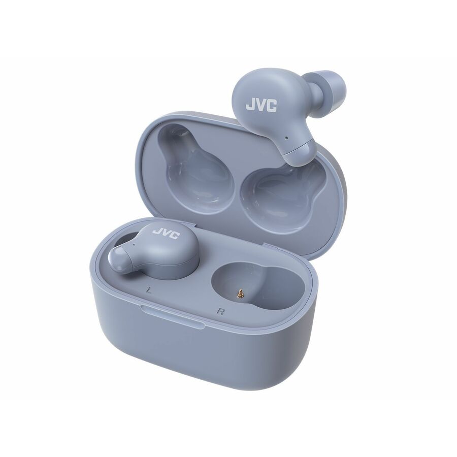 JVC HA-A18T-A True Wireless Memory Foam Earphones - Blue