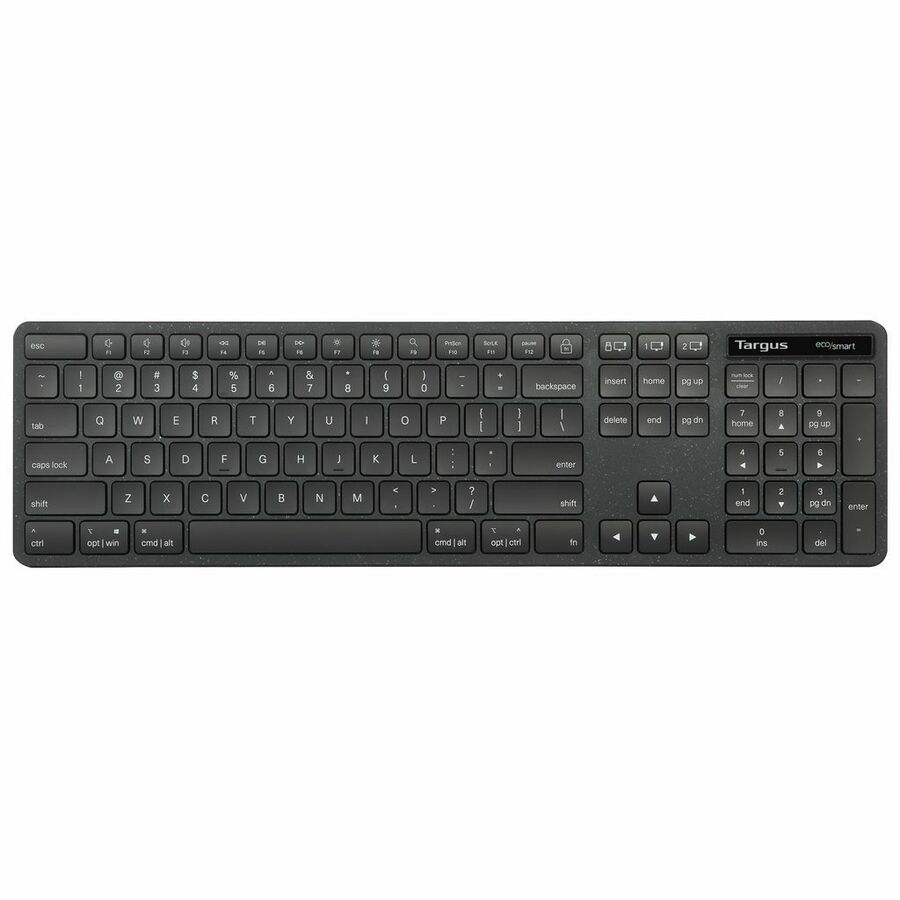 Wireless FullSize EcoSmart Antimicrobial Keyboard w/2.4GHz Dongle or BT