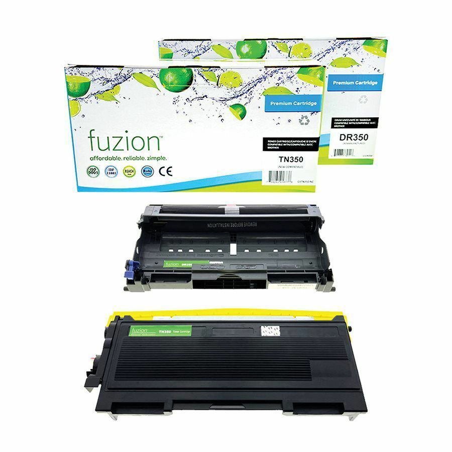 fuzion Laser Toner Cartridge/Drum Kit TN3500, DR350 - 1 Each