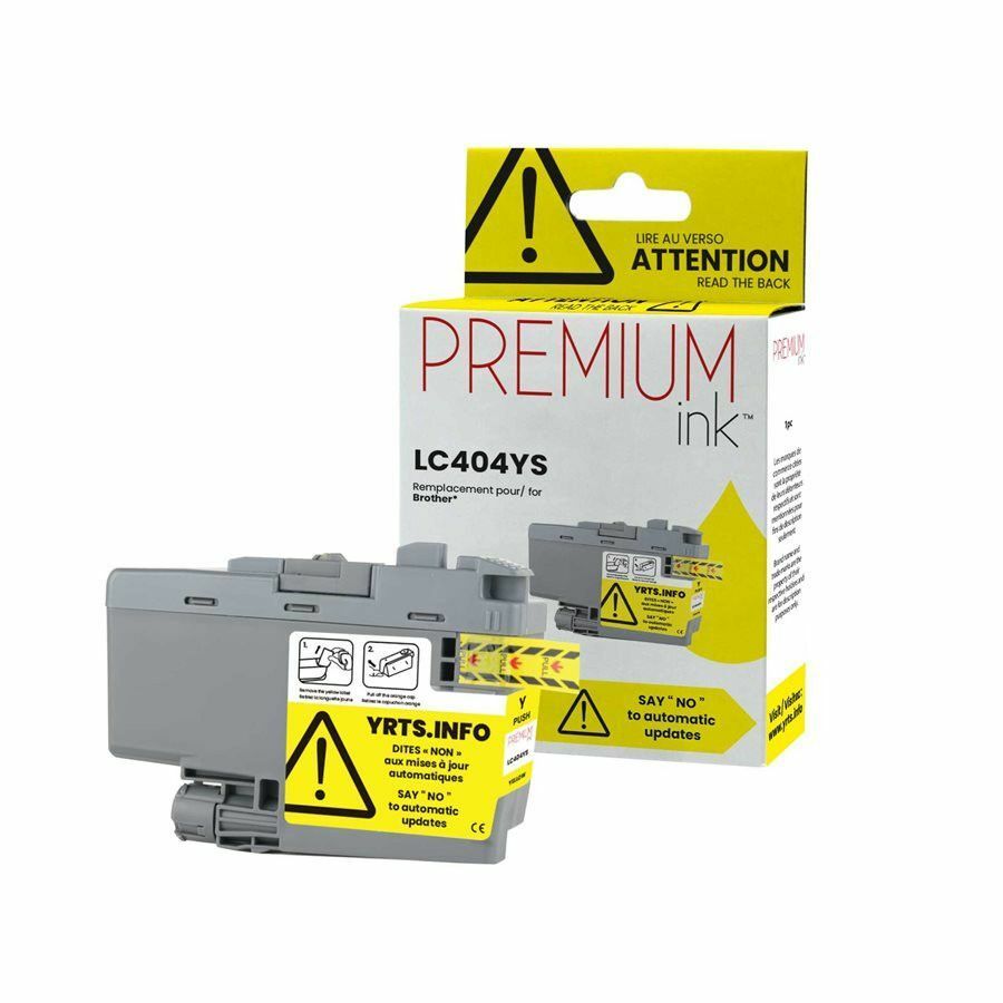 Nutone-Densi Inkjet Ink Cartridge LC404YS - Dye Yellow - 1 Each