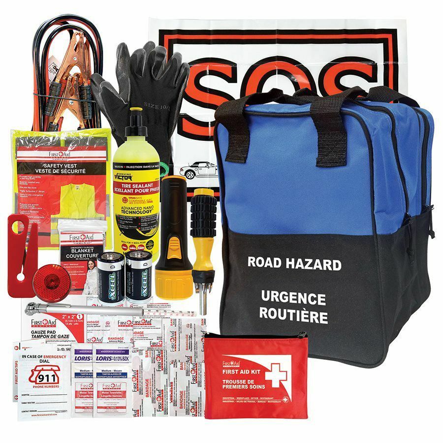 Trousse de s&eacute;curit&eacute; routi&egrave;re - First Aid Central