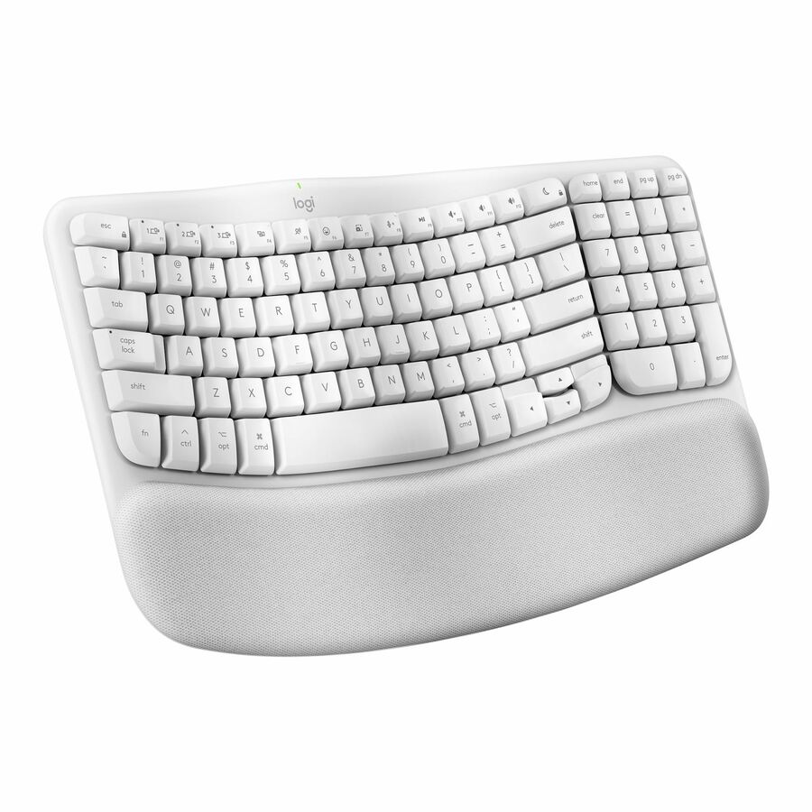 Logitech Wave Keys for Mac (Wireless Keyboard) - Off White