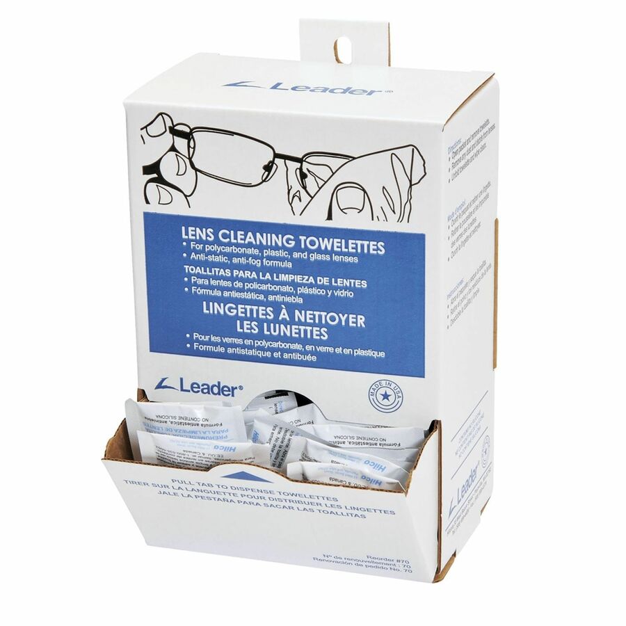 Leader Lens Cleaner For Plastic, Glass, Face Shield, Goggle