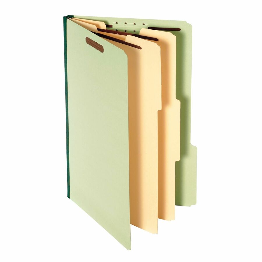 Pendaflex 2/5 Tab Cut Legal Recycled Classification Folder with ...