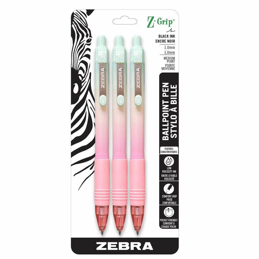 Zebra Z-Grip Smooth Retractable Ballpoint
