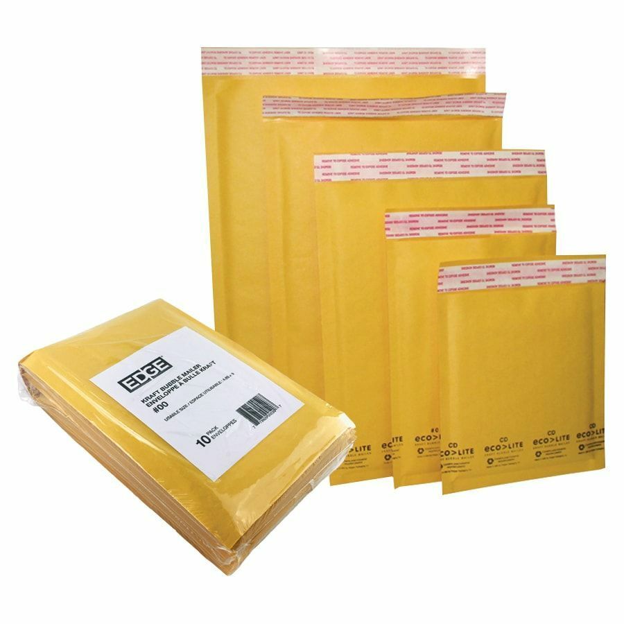 Spicers Paper Mailer Bubble 0 6 1/2" Width x 9" Length Self