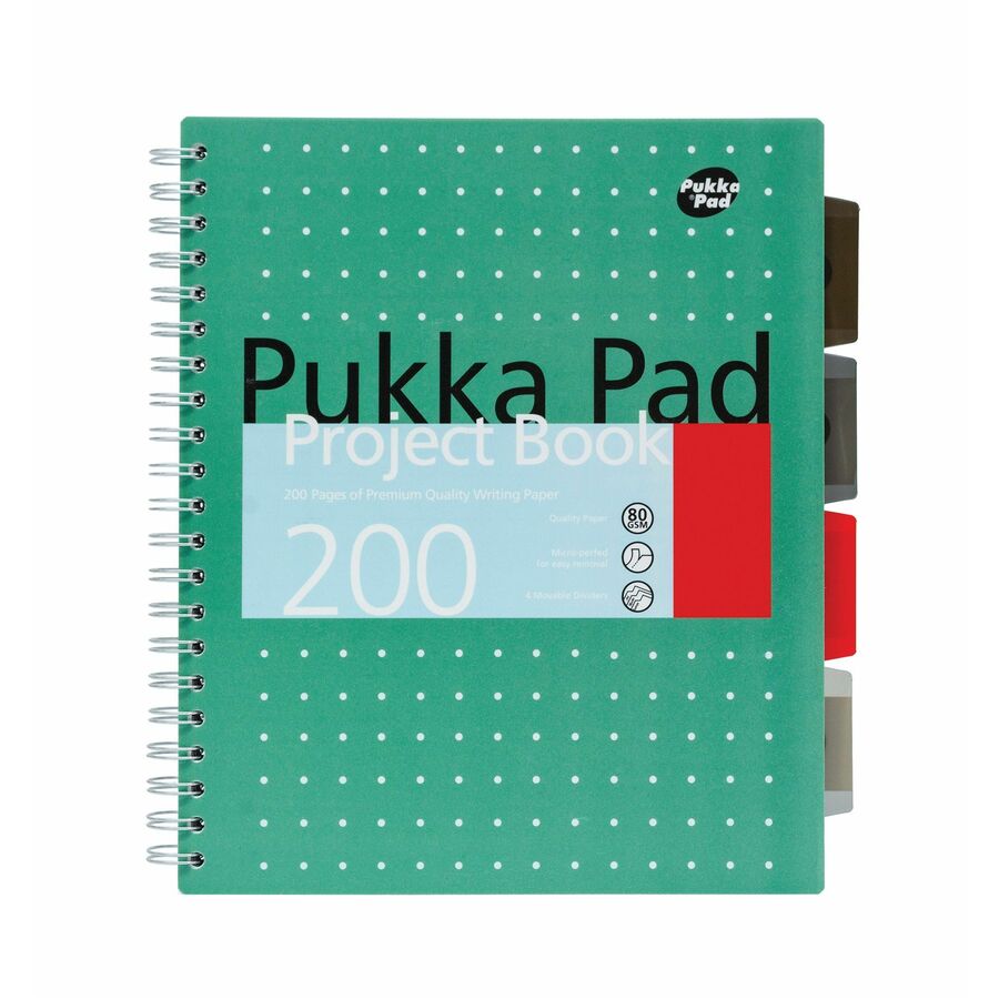 Cahier de projet m&eacute;tallique Pukka Pads