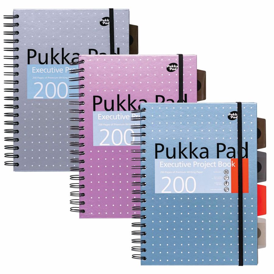 Pukka Pads B5 Metallic Executive Project Books