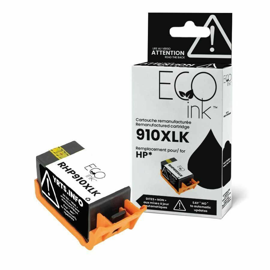 Eco Ink Inkjet Ink Cartridge 3YL65AN - Black - 1 Each