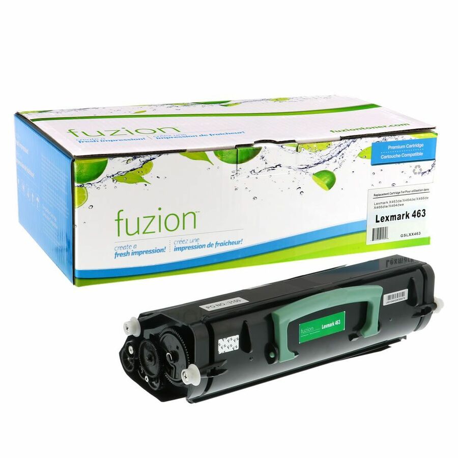 Cartouche de toner remise à neuf (Alternative à Lexmark X463) - fuzion