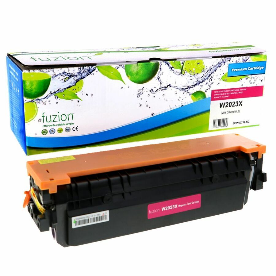 fuzion Laser Toner Cartridge W2023X - Magenta - 1 Each