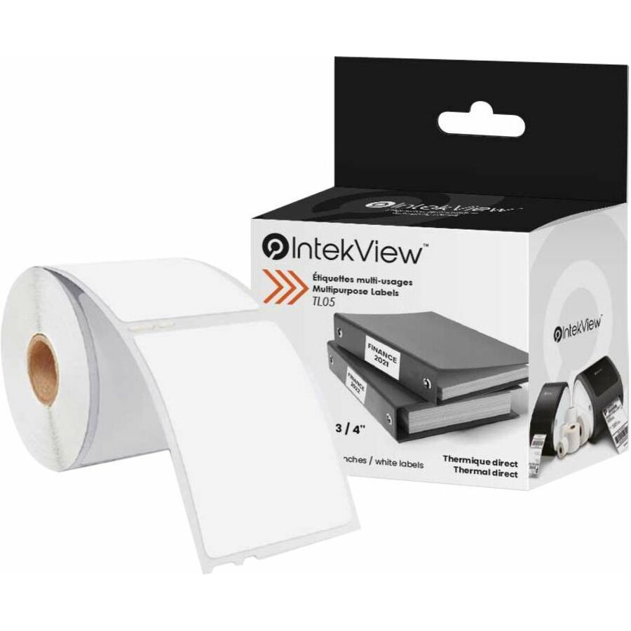 IntekView Multipurpose Labels - 2 1 / 8" x 2 3 / 4" (1 x 320)