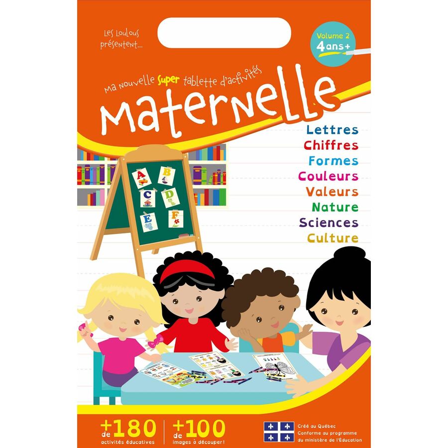 Ma nouvelle super tablette d'activit&eacute;s (maternelle) - LES MESSAGERIES ADP