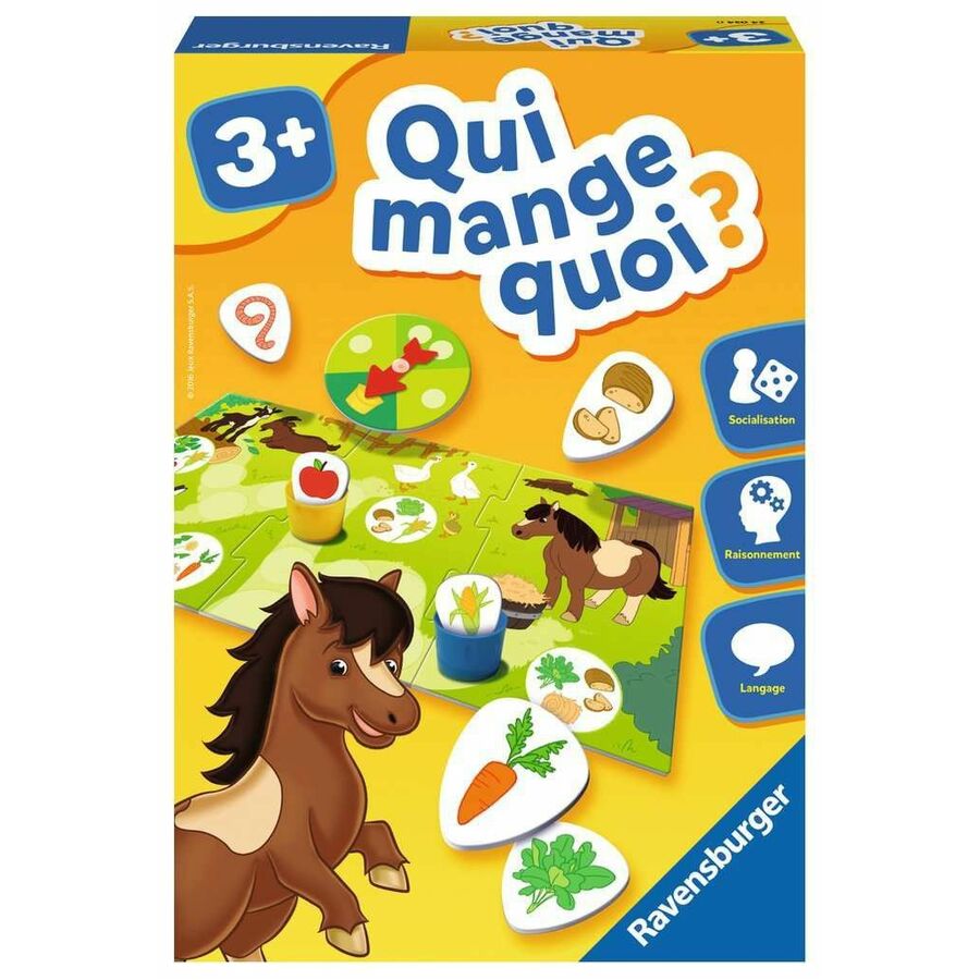 Jeu Qui Mange Quoi? - Ravensburger