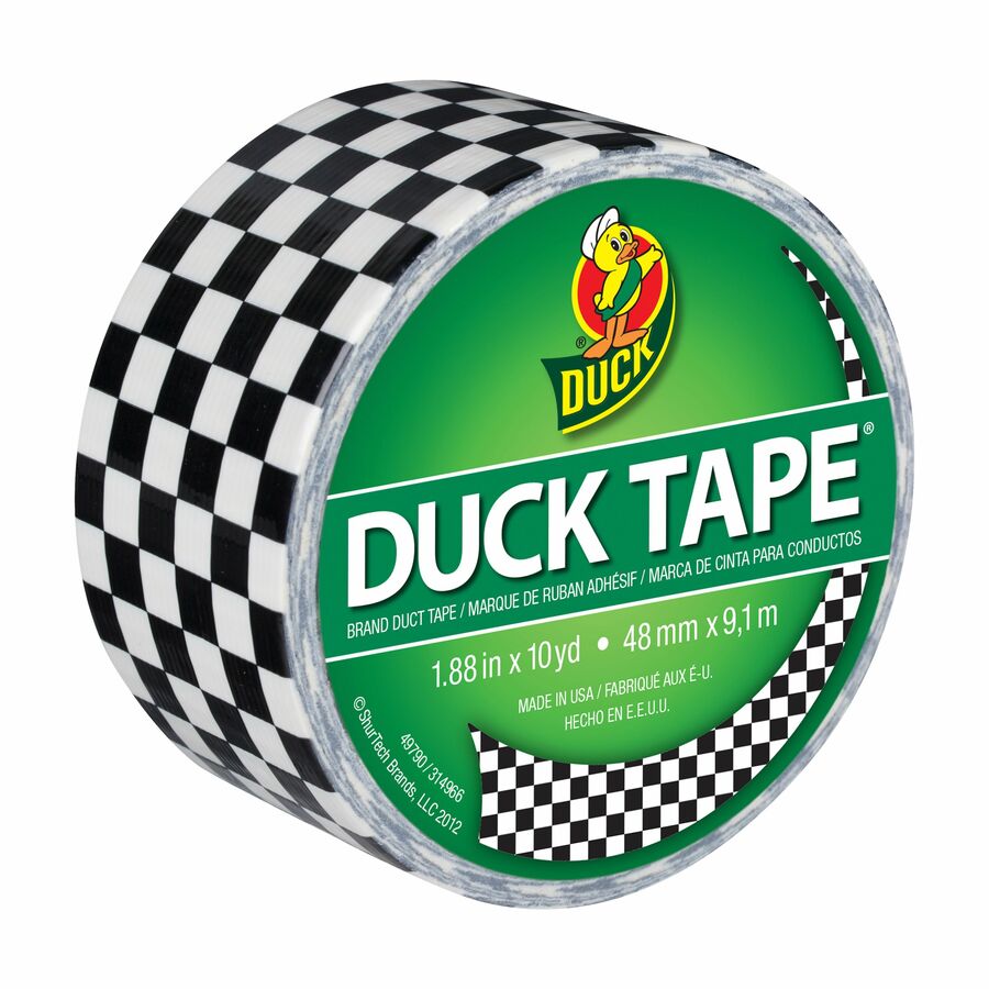 Duck Duct Tape - Checker, 1.88 in. x 10 yd.