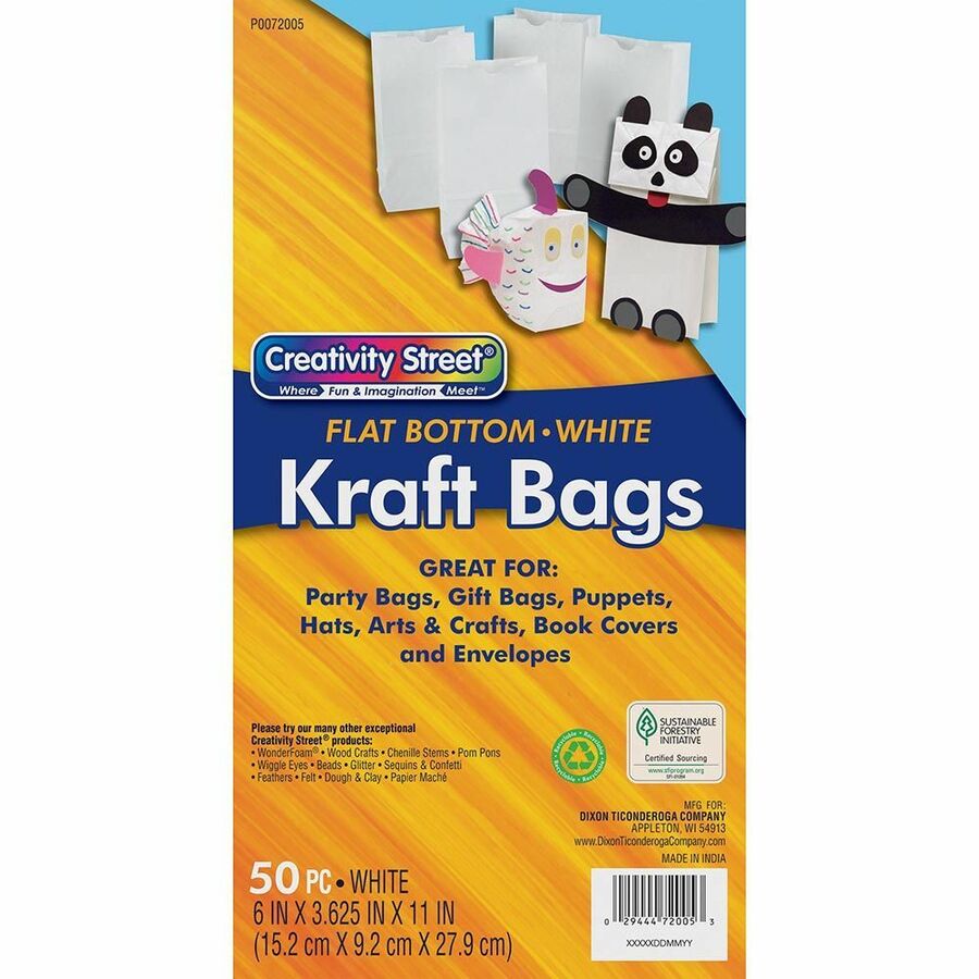 Creativity Street Kraft Bags