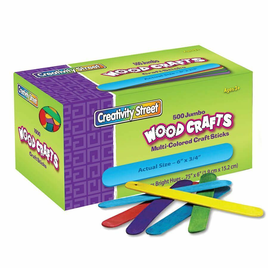 Creativity Street Jumbo Craft Sticks