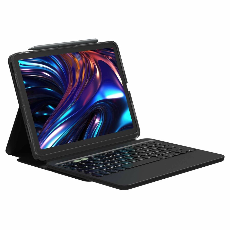 ZAGG - Étui pour clavier/housse Pro Keys 2 (Folio) pour 10,9 po à 11 po Apple iPad Air (4e g&eacute;n&eacute;ration), iPad Air (5&egrave;me g&eacute;n&eacute;ration) Tablette - Noir