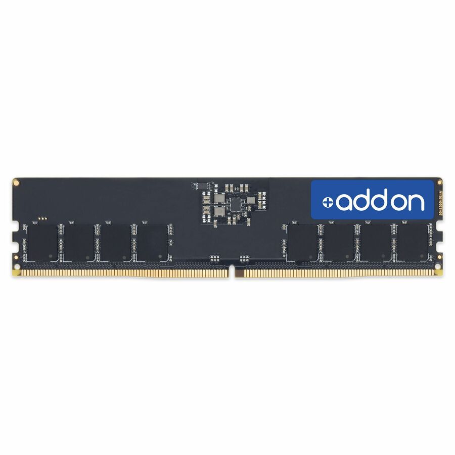 32GB DDR5-4800 unbuffered UDIMM server memory module with 288-pin connector