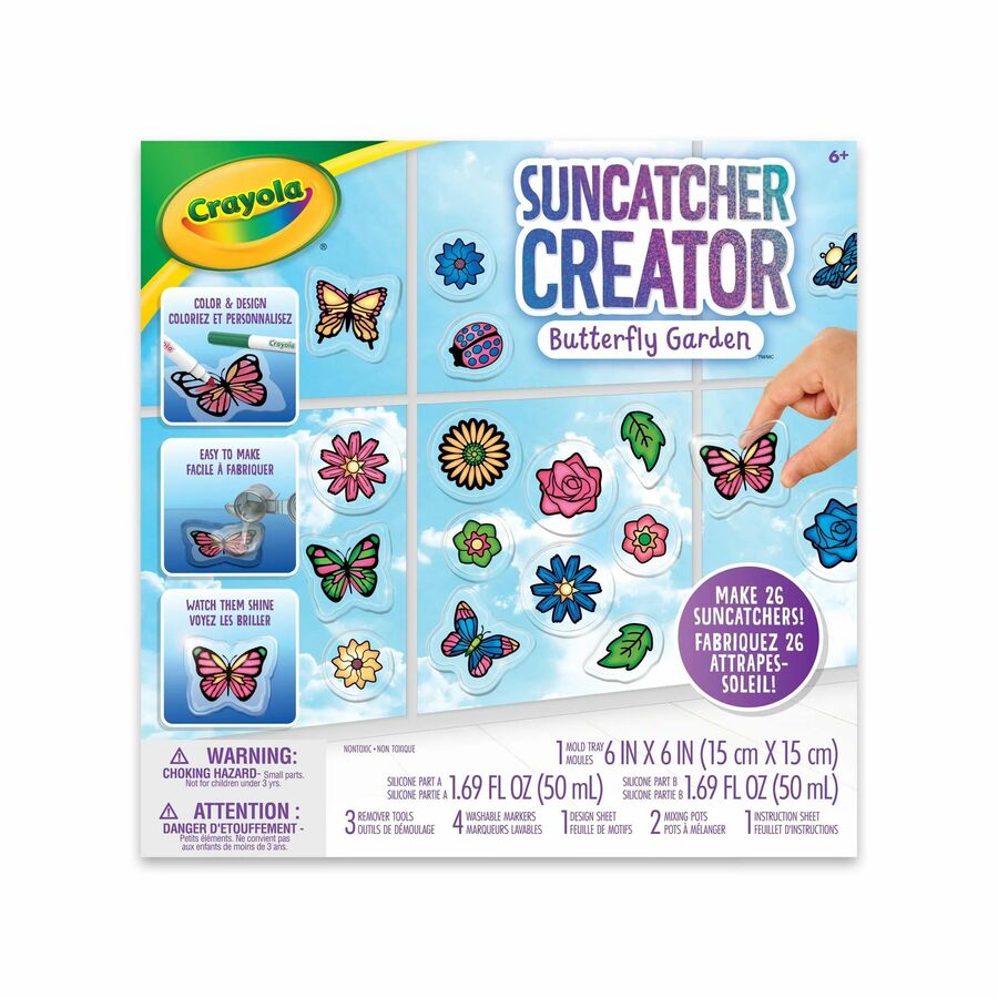 Crayola Suncatcher Creator Butterfly Garden