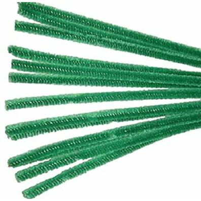 DBLG Import 4mm x 12" Dark Green Chenilles