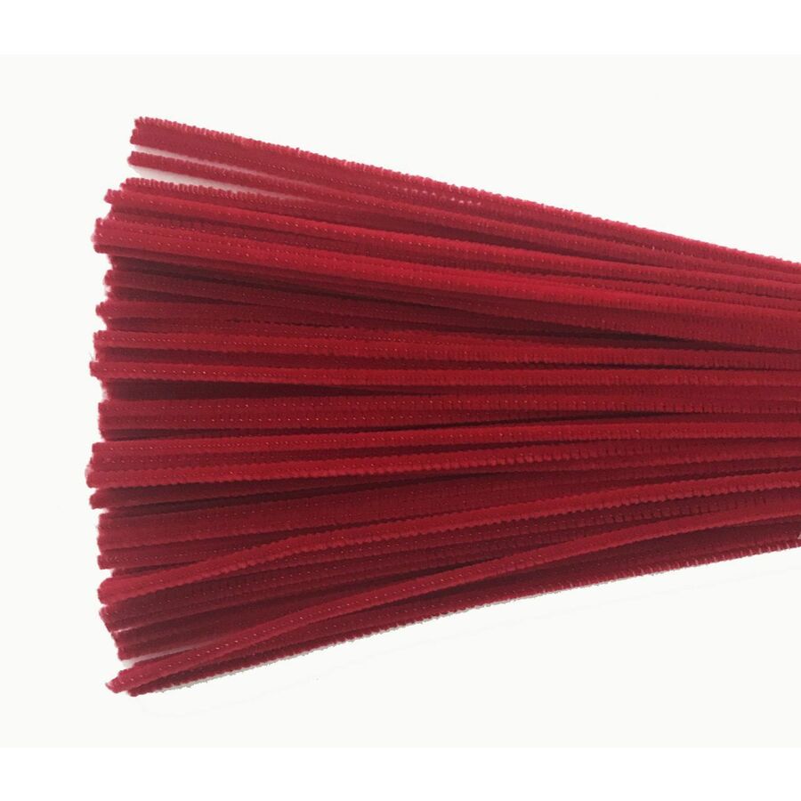 DBLG Import 4mm x 12" Dark Red Chenilles