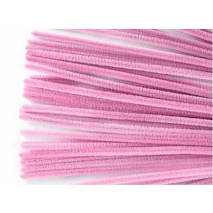 DBLG Import 4mm x 12" Pink Chenilles