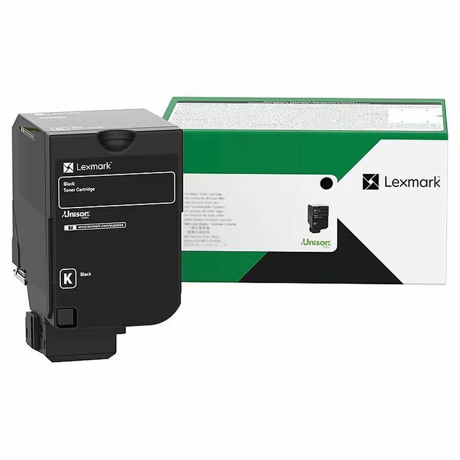Lexmark Original Laser Toner Cartridge - Black - 1 Each