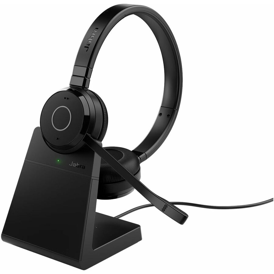 Casque Evolve 65 TE Sans fil Sur tête, Supra-auriculaire St&eacute;r&eacute;o - Noir Jabra