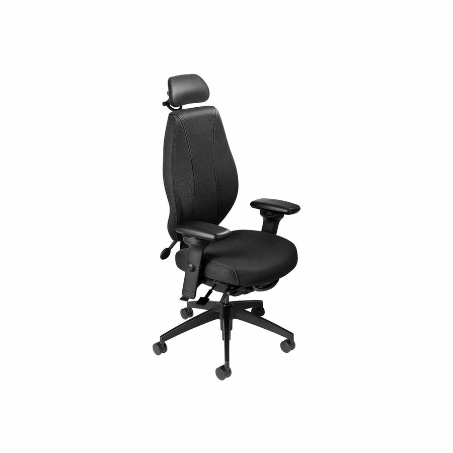 ergoCentric airCentric Chair Black Mesh, Foam, Fabric, Molded Foam