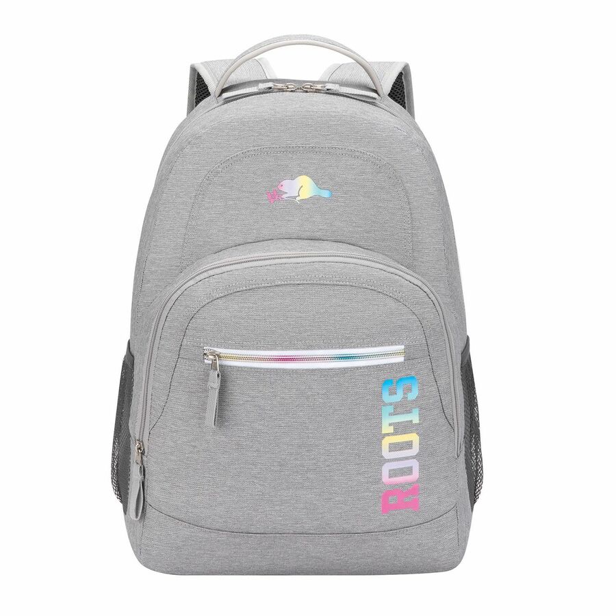 Roots Carrying Case (Backpack) for 15.6" (396.24 mm) Notebook - Light Gray