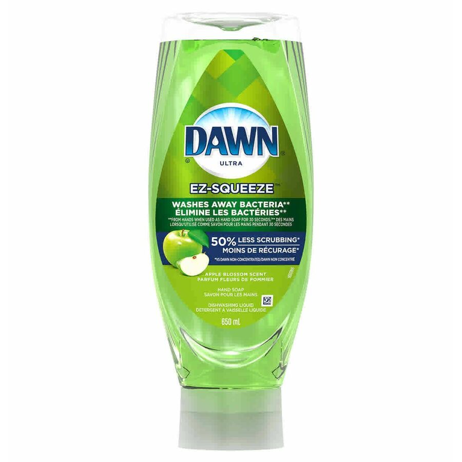 Dawn EZ-Squeeze Dish Soap, Washes Away Bacteria, Apple Blossom