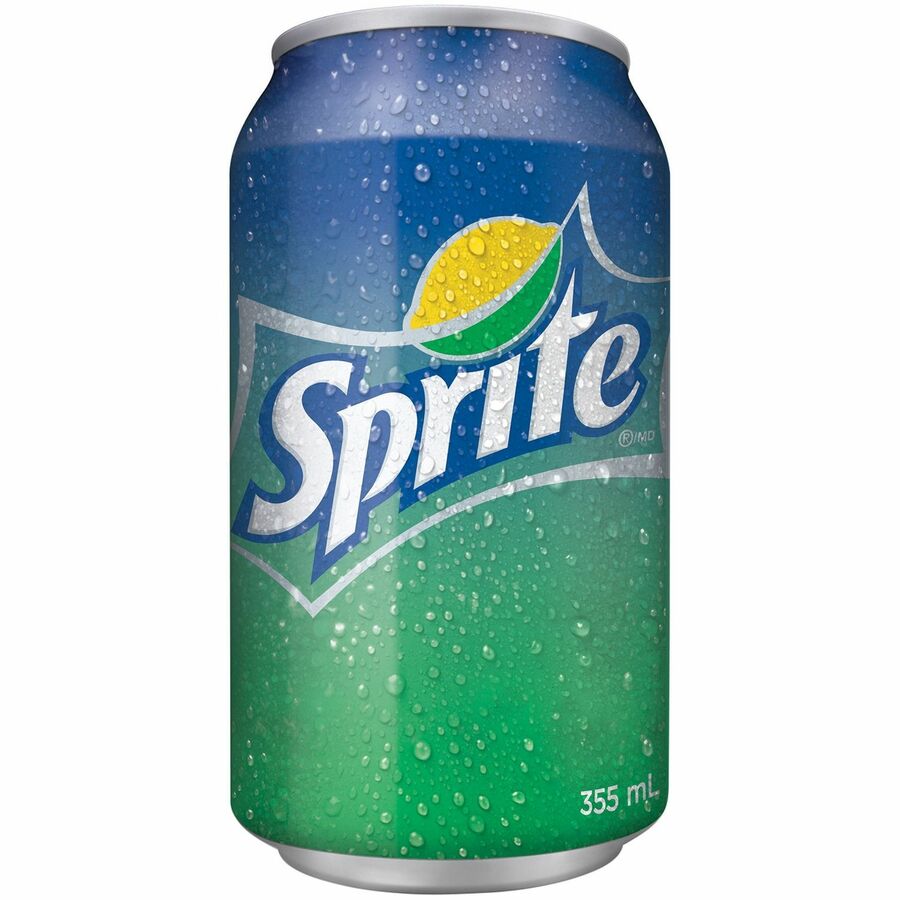 Sprite Soft Drink, 355 mL Can, Carton of 24 - 335 mL - 24 / Carton ...