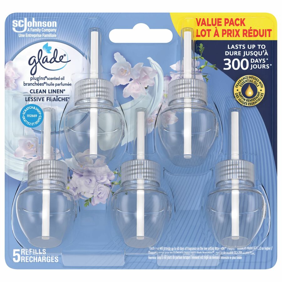 Glade PlugIns Scented Oil Refill Clean Linen