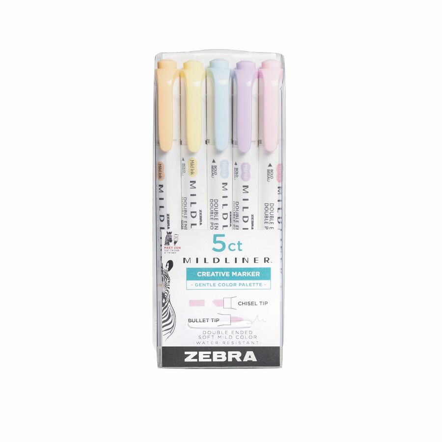 Zebra Pen MILDLINER Dual-Tip Creative Highlighter