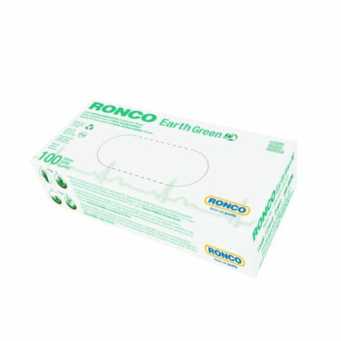 RONCO Earth (939) Green Nitrile Glove
