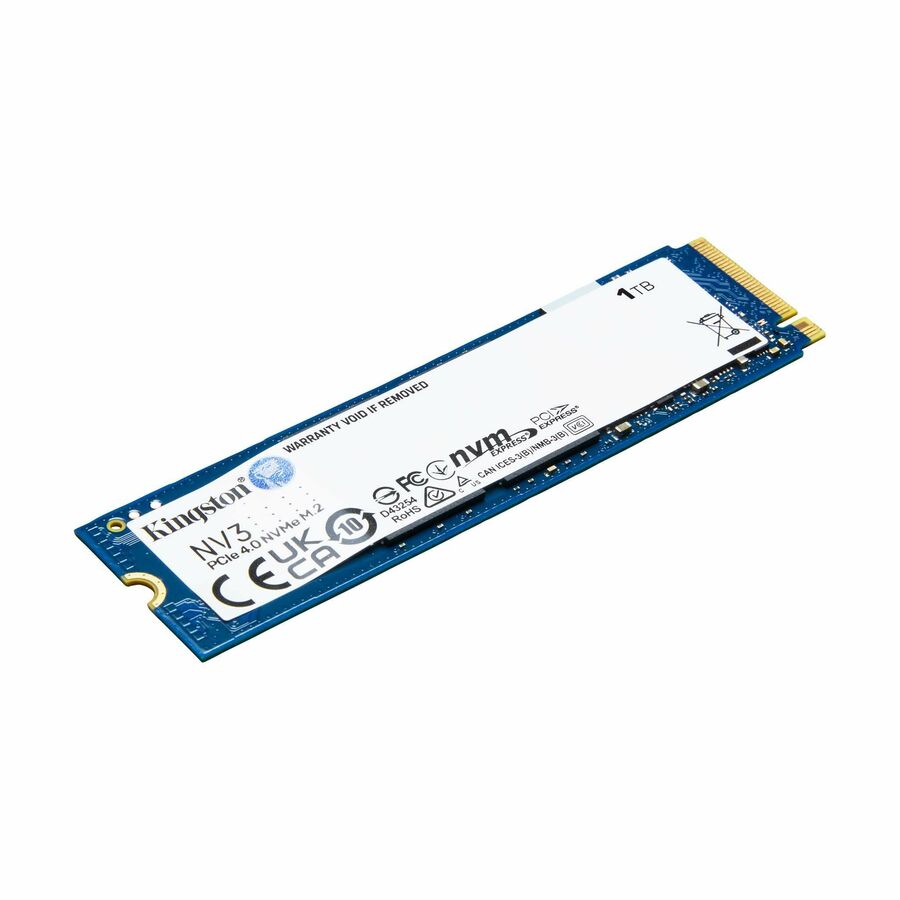 Disque SSD NV3 1 To - M.2 2280 Interne - PCI Express NVMe (PCI Express NVMe 4.0 x4) Kingston