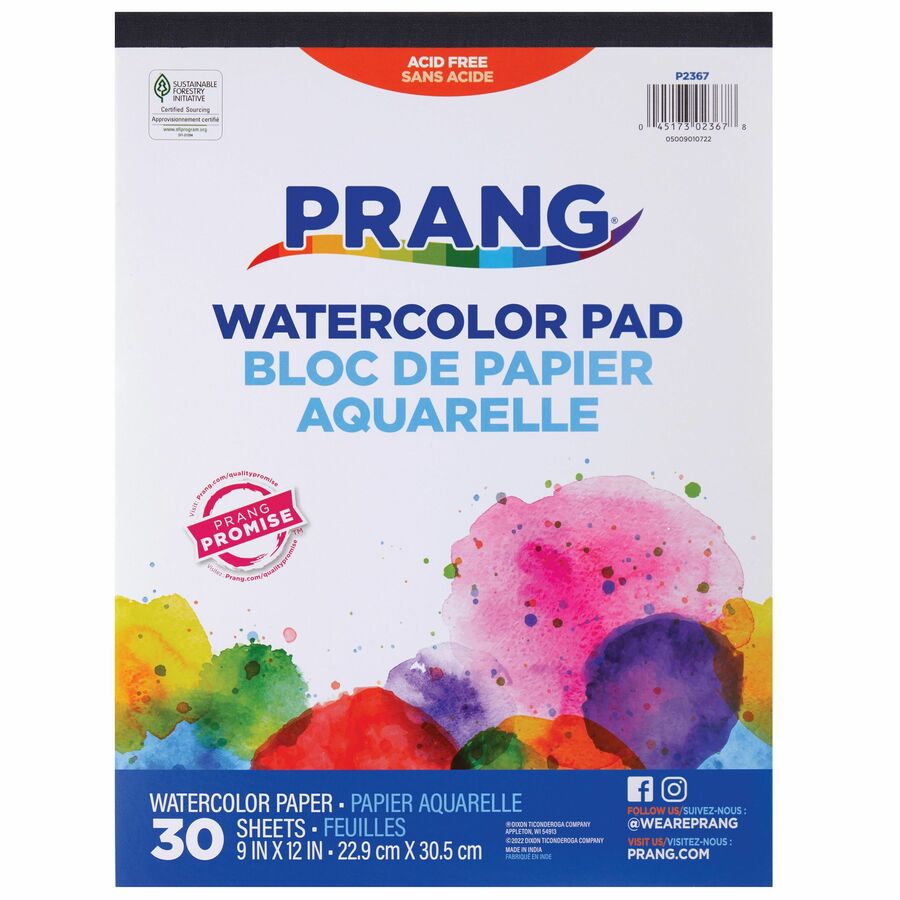 Cahier d'aquarelle - Prang