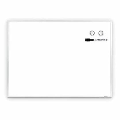 Quartet Magnetic Dry-Erase Board, Slim Aluminum Frame, 17" x 23"